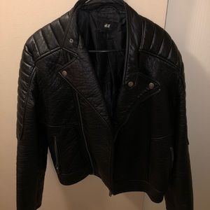 H&M leather jacket